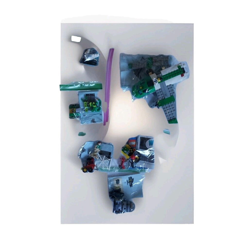 LEGO Lot of 6 Partial Sets - Cargo Plane - Ice Tank - Batman - Mighty Micros